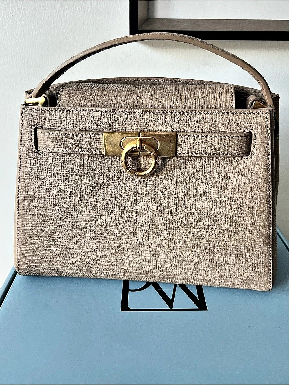 Parisa Wang Madison Top Handle Shoulder Bag Leather